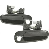 #DH10 98-02 Toyota Corolla GEO Prizm Outside Door Handle Set 2 NON-PAINTED 98 99 00... by Power Pro