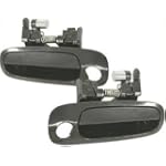 #DH10 98-02 Toyota Corolla GEO Prizm Outside Door Handle Set 2 NON-PAINTED 98 99 00 01 02
