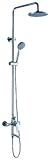 Faucetland 024001980 Contemporary Tub Shower Faucet with Shower Head + Hand Shower