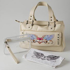 Divine Breckins Camel Leather Diaper Bag