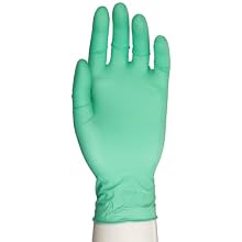 Microflex NeoPro Chloroprene Glove, Powder Free, Polymer Coating, 9.6" Length, 5.1 mils Thick