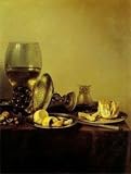 12X16 inch Pieter Claesz Still Life Canvas Art Repro NR