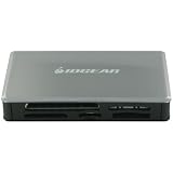 IOGEAR 56-in-1 USB 2.0 Pocket Flash Memory Card Reader/Writer GFR281 (Silver) ~ Iogear
