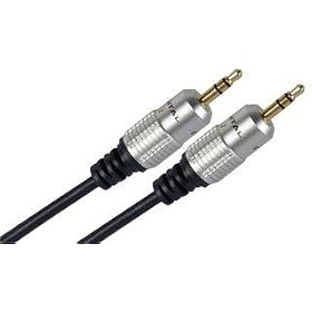 1m METRE 3.5MM PLUG TO PLUG AUX INPUT CABLE FOR IPOD MP3 CAR PLAYER (length: 1m, 100cm, 1000mm)