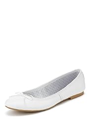Leather Bow Spotted Pumps