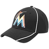 MLB Unisex Adult Miami Marlins Batting Practice Ac On Field (Black, ML)