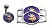Minnesota Vikings Belly Ring/Shoe Thingz Charm Package