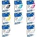 Epson 8 Color Ink Set with Photo Black for the Stylus R2400 Inkjet Printer.