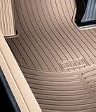BMW E65 7 Series-745,750,760 I & LI Model All Weather Floor Mats Front set Beige 2002, 2003 2004 2005 2006 2007 2008