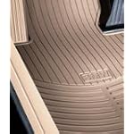 BMW X3 E83 Genuine Factory OEM 82110305177 Beige Rear All Season Floor Mats 2004 - 2010 (set of 2 rear floor mats)