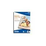 Epson Premium Glossy 8 1/2 x 11 Inch Photo Paper 20 Count (S041286)