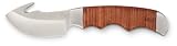 Leather - wrapped Handle Hunting Knife