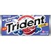 Trident Sugarless Gum Value Pack with Xylitol, Wild BlueBerry Twist - 18 Sticks / Pack, 12 ea