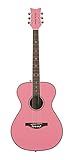 UPC 839212001075 product image for Daisy Rock Pixie Acoustic Guitar, Powder Pink | upcitemdb.com