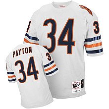 MItchell & Ness Chicago Bears 1983 Walter Payton Authentic Throwback White Jersey Size 52