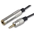 Pure HQ OFC 3.5mm Jack to 6.35mm Jack Socket Adapter Cable 0.3m 30cm