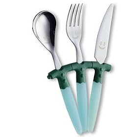 Trebimbi 3-pc. Flatware Set - Green