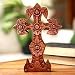 Mahogany cross, 'Sari Flowers'