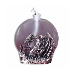 Dragon Oil Lamp - Collectible Figurine Statue Figure Sculpture Model