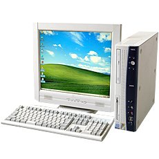 再生パソコン! NEC Mate PC-MA20V P4 2.0GHz/メモリ512MB/HDD60GB/CD-RW/WindowsXP正規版リカバリCD付き