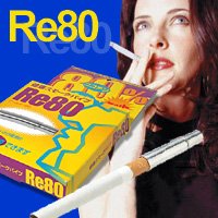 Cover image : ニコチン、タール80%カット！積極的減煙フィルター『健康スモークパイプ Re80(アールイー80)』
