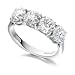 0.3 Ct 4 Stone Diamond Ring in 18 Ct White Gold- G / SI1