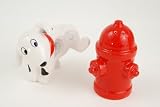 Dalmatian with Hydrant Salt Shaker Set