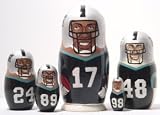 Nested Sports Doll...Carolina Panthers.
