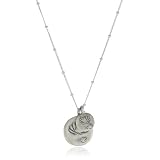 Satya Jewelry Silver Double Lotus Necklace