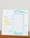 Moon & Stars Baby Frame Personalized Christmas Ornament