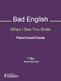 When I See You Smile Sheet Music (Piano/Vocal/Chords)