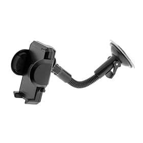 Unviersal Car Windshield Mount Holder for Microsoft Zune 30 GB, 80GB, 4GB, 8GB By Ikross