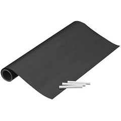 GHZ-Matra 107398-A1 Tafelfolie inklusive 3 Kreidestiften, schwarz