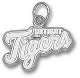 Detroit Tigers 7/16'' Sterling Silver ''DETROIT TIGERS'' Pendant