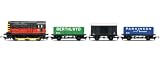Hornby R2669 00 Gauge BR Red 08, 2 x Open Wagons, Box Van Railroad Train Pack