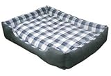 (02) XXL Hundebett 100x85x20 cm Hundesofa Hundekissen
