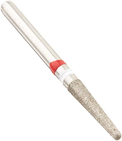CROSSTECH Zircon Oxide Prep Z856/018F Diamond Burs for Lithium Disilicate, Friction Grip Shank, Head Size 1.8mm and Head Length 8.0mm, Fine