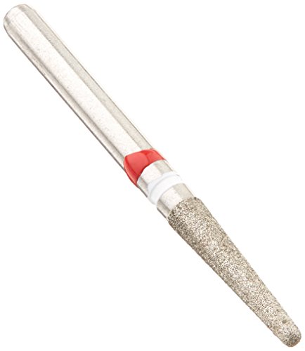 CROSSTECH Zircon Oxide Prep Z856/018F Diamond Burs for Lithium Disilicate, Friction Grip Shank, Head Size 1.8mm and Head Length 8.0mm, Fine