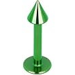 16 Gauge Green Titanium Cone Labret Monroe Tragus