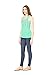 Chi Omega (XO) Sorority | Licensed Greek Flowy Ladies' Racerback Mint Tank Top