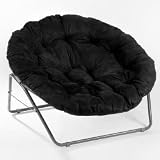 Roundabout Chair - Black (Black) (32H x 44W x 20D)