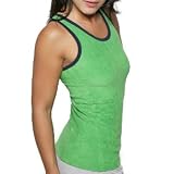 American Apparel RSA9313 Loop Terry Tank Top with Contrast Binding