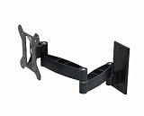 CHEETAH MOUNTS LCD TV/MONITOR TILT AND SWIVEL ARTICULATING ARM WALL MOUNT FOR 15-24 UP TO 33LBS BLACK