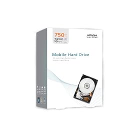 Hitachi Travelstar 2.5-Inch 750 GB 7200 RPM SATA II 16 MB Cache Internal Hard Drive - 0S03339 [Amazon Frustration-Free... by 