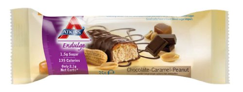 Atkins Endulge Peanut Caramel 35 g Low Carb Bars - 15-Pack