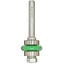 Grizzly C1361 Flute Bit w/ Upper & Lower Guide Bearing, 1/4" Shank