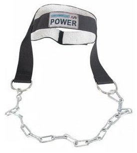 Head Harness nylon padded with 2 ft Chain exercise fitness