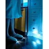 Bright Feet Lighted Slippers - Navy - Large