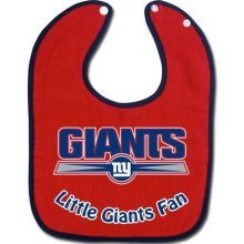 New York Giants in accordance with baby bib