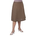 Women's PlusSize Merona&reg; Seamed Linen Skirt- Cork